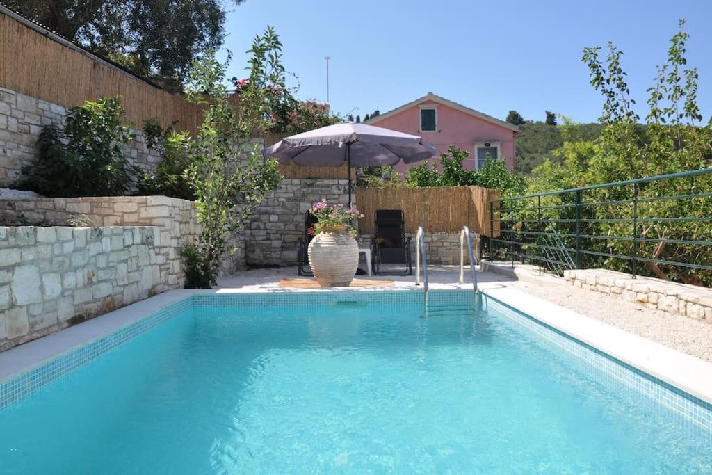 Villa Paxos Adamantia With Private Pool Gaios Exterior photo
